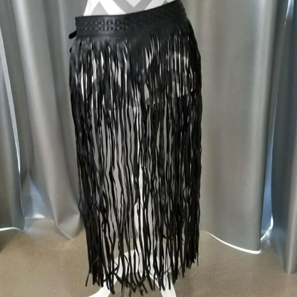 SEXY FRINGE MAXI BELT - Picture 4 of 4
